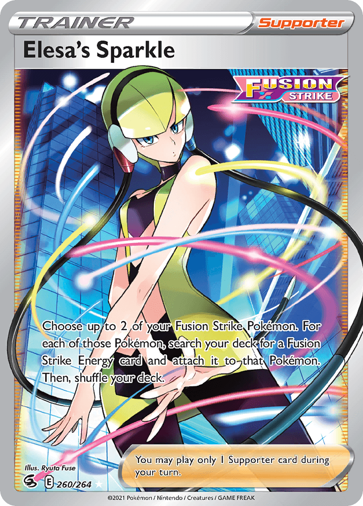 Elesa's Sparkle Fusion Strike