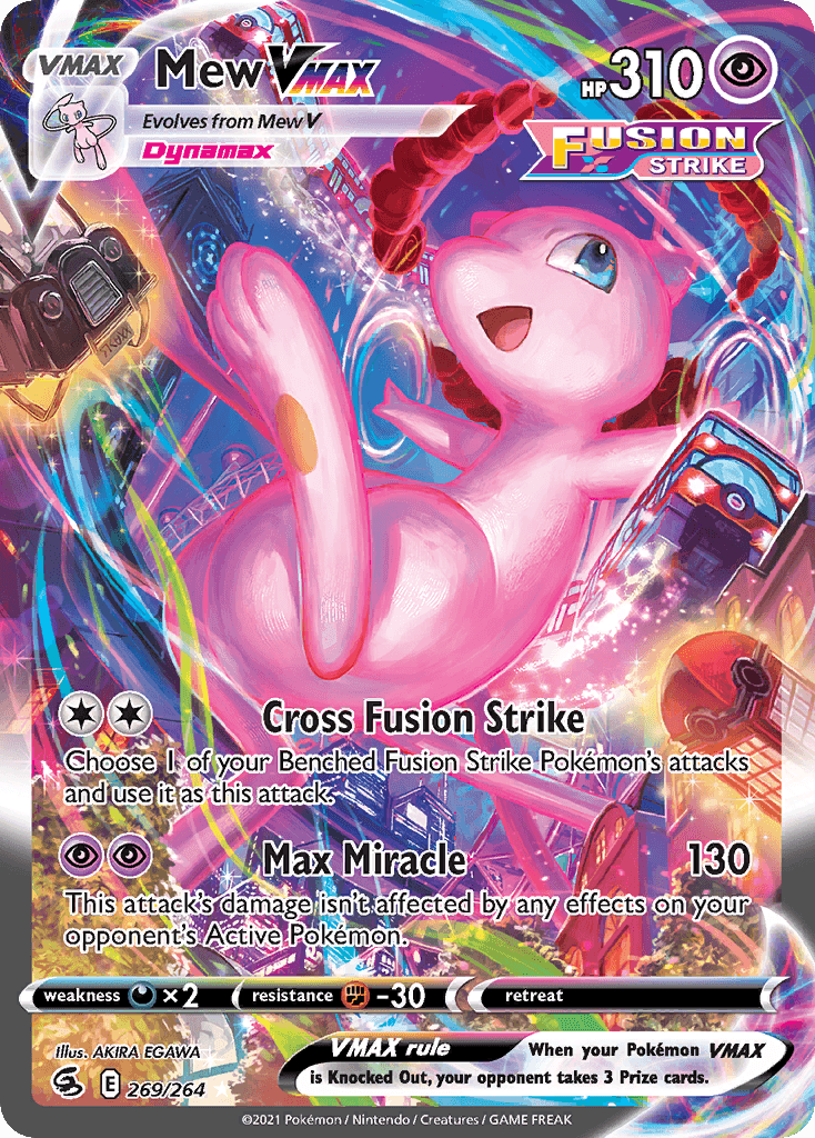 Mew VMAX Fusion Strike