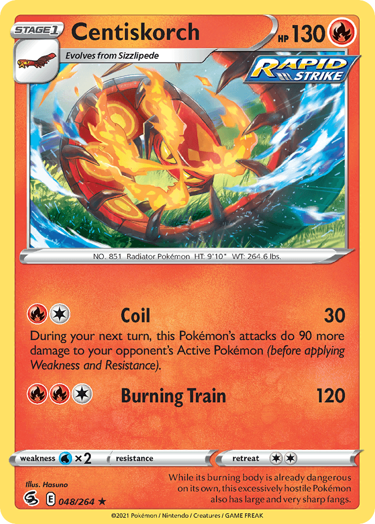 Centiskorch Fusion Strike