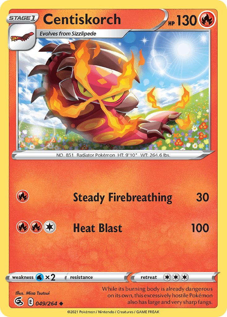 Centiskorch Fusion Strike