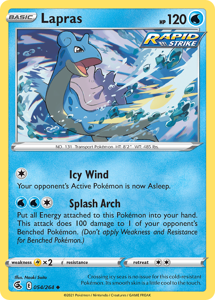 Lapras Fusion Strike