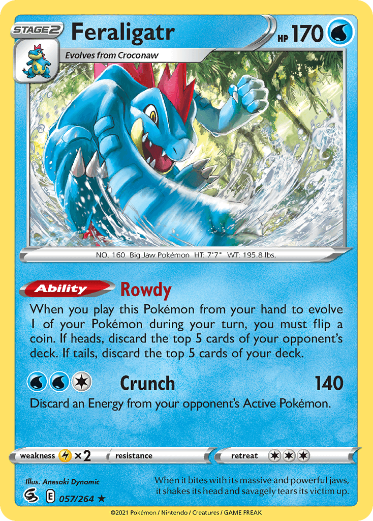 Feraligatr Fusion Strike
