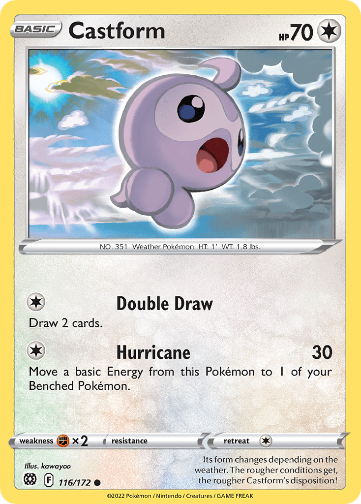 Castform Brilliant Stars