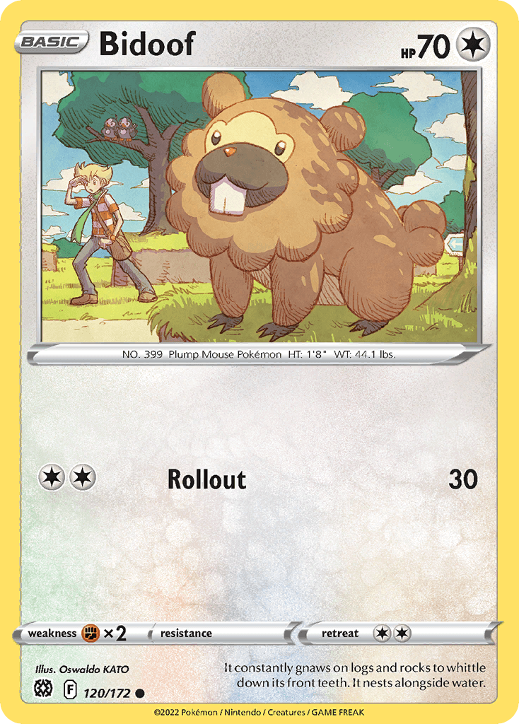 Bidoof Brilliant Stars