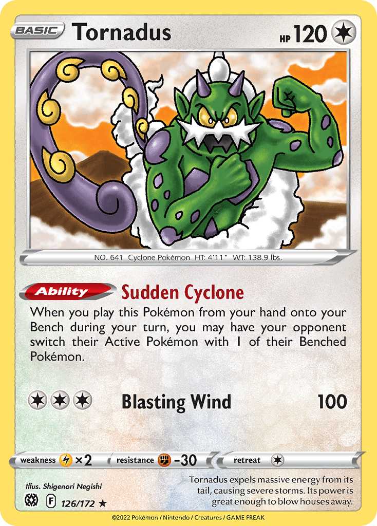 Tornadus Brilliant Stars