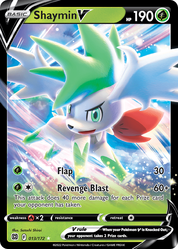 Shaymin V Brilliant Stars