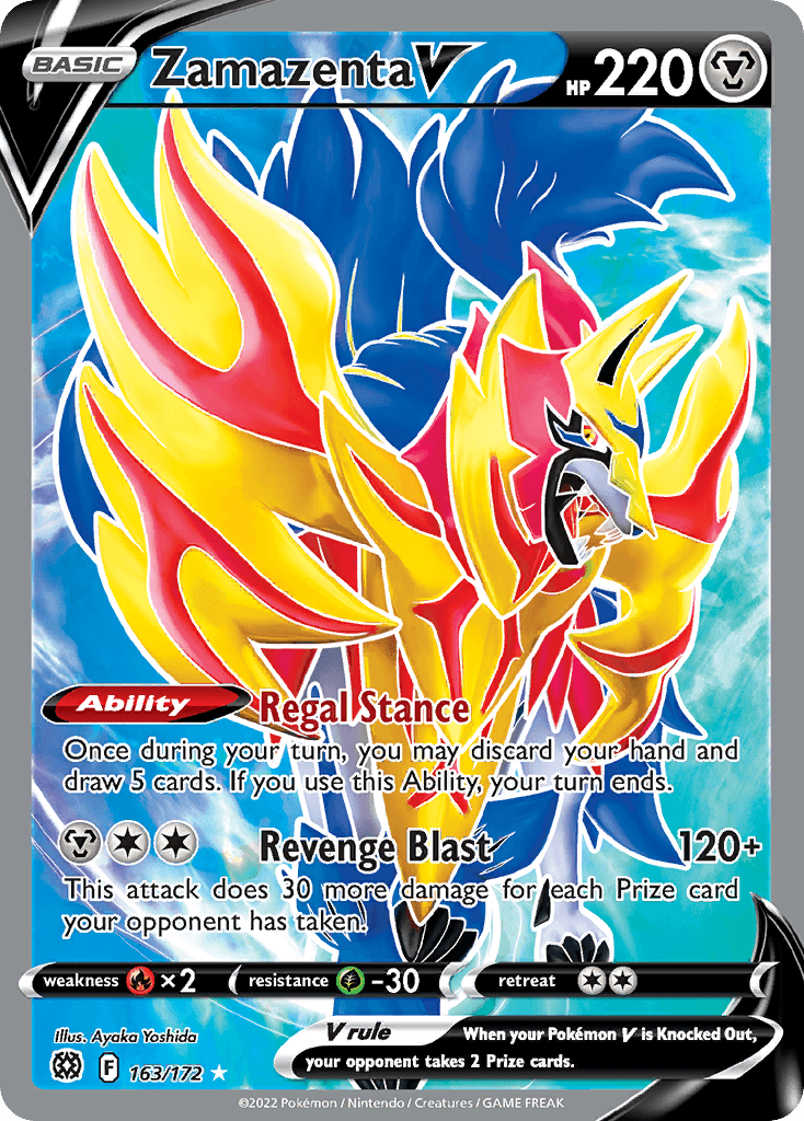 Zamazenta V Brilliant Stars