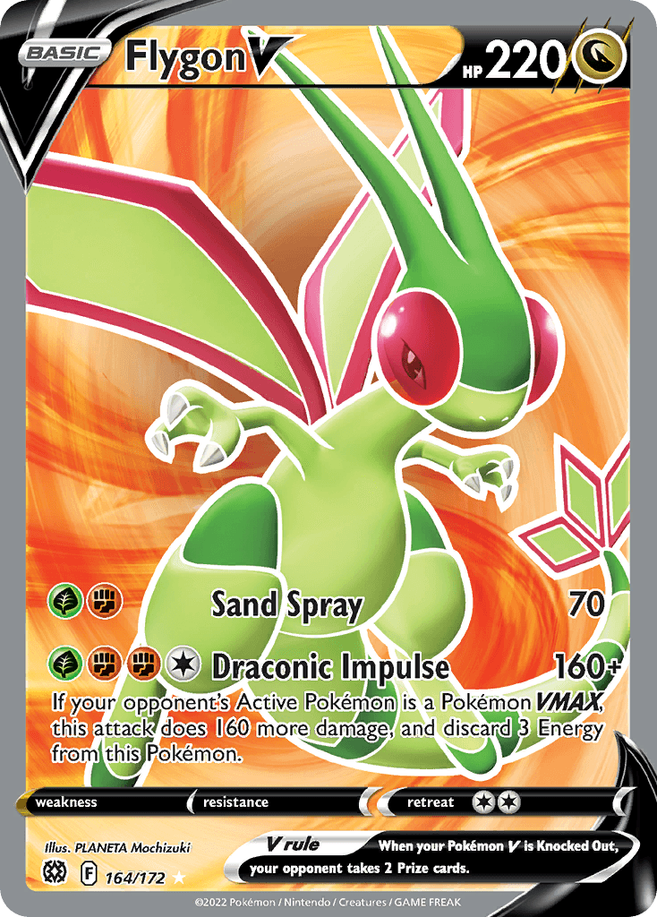 Flygon V Brilliant Stars