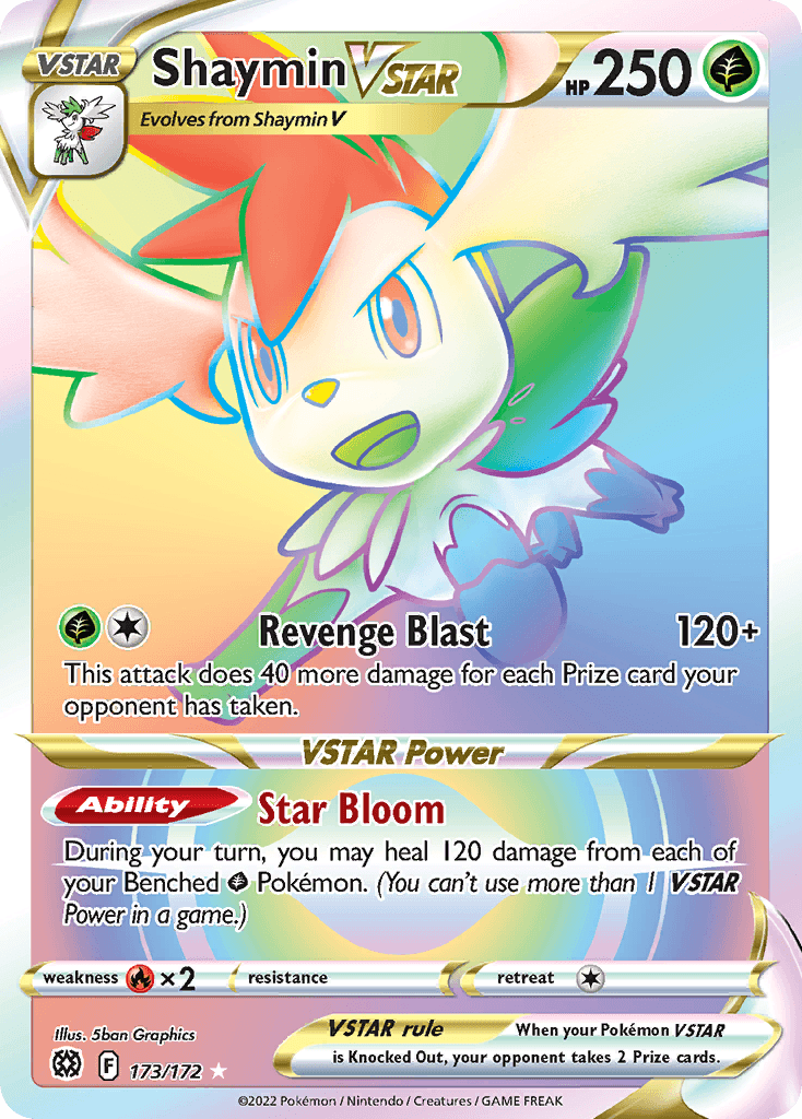 Shaymin VSTAR Brilliant Stars