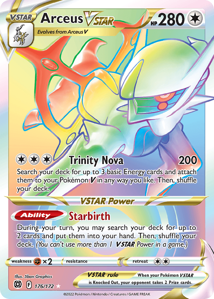Arceus VSTAR Brilliant Stars