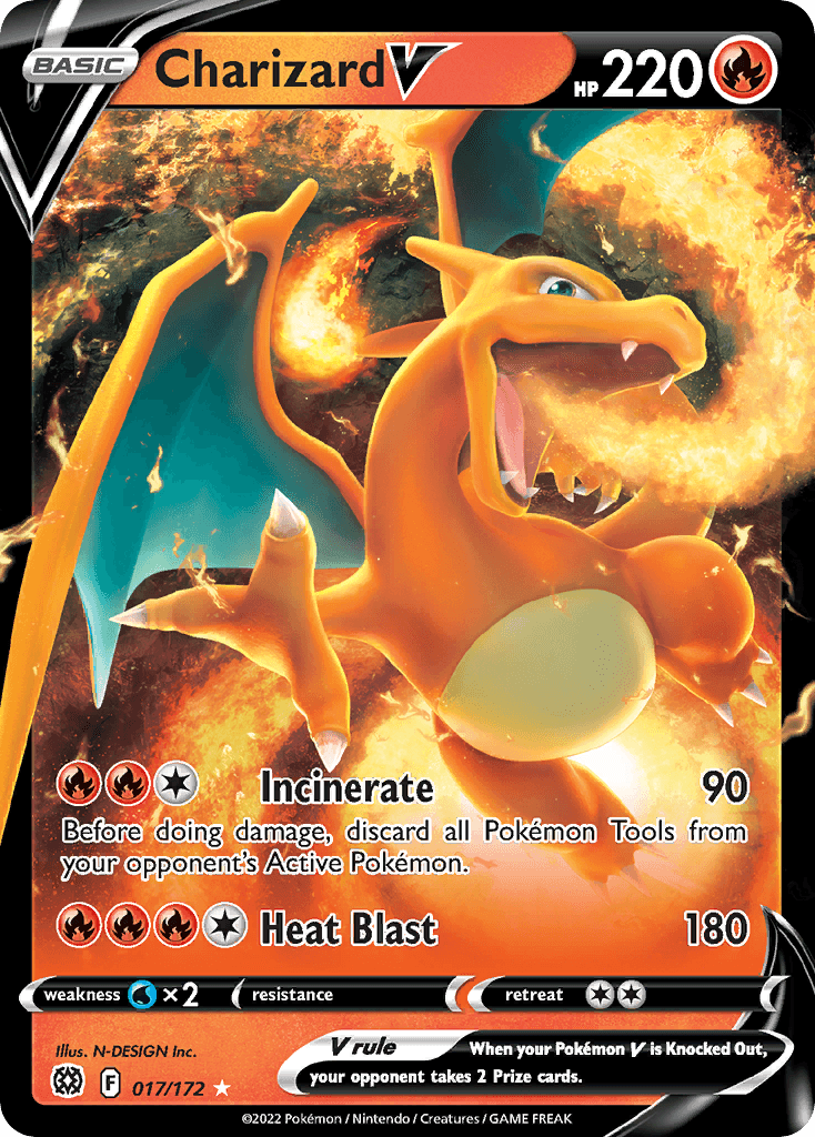 Charizard V Brilliant Stars