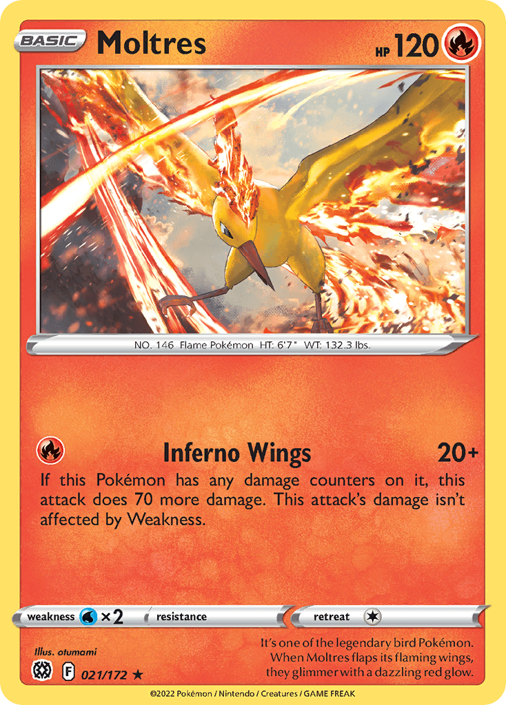 Moltres Brilliant Stars
