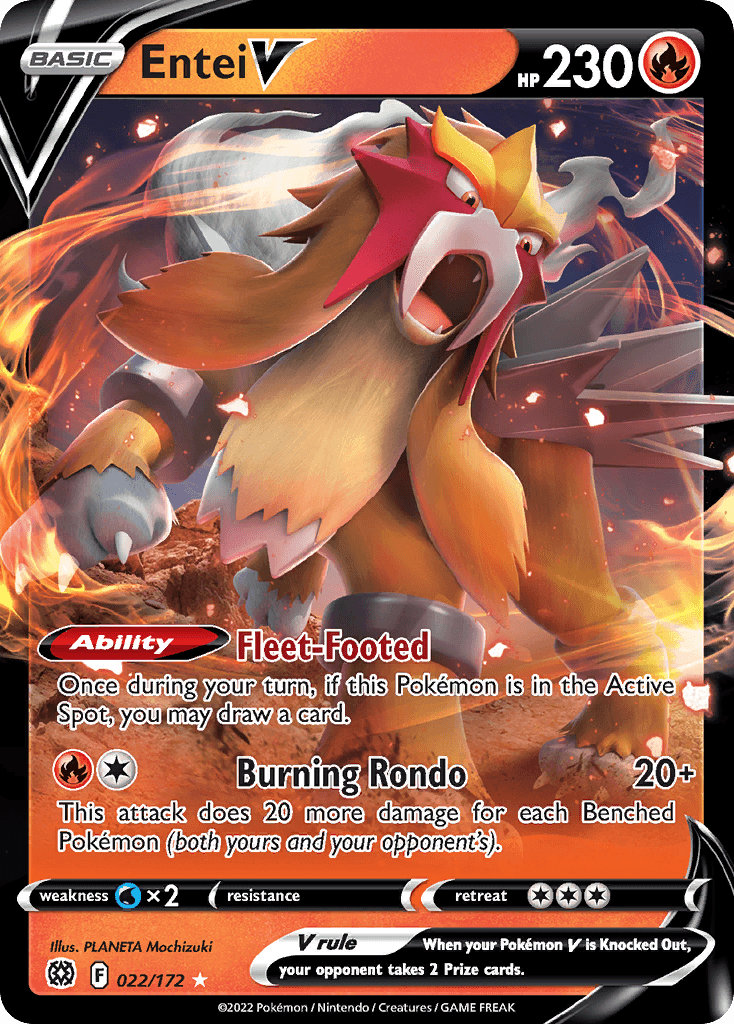 Entei V Brilliant Stars