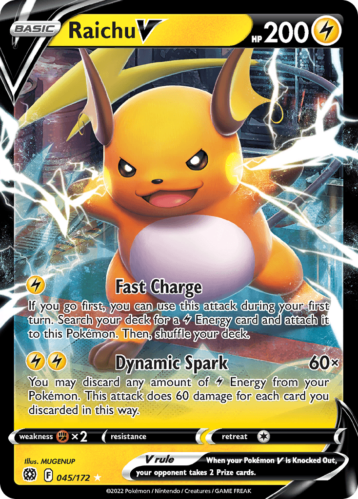 Raichu V Brilliant Stars