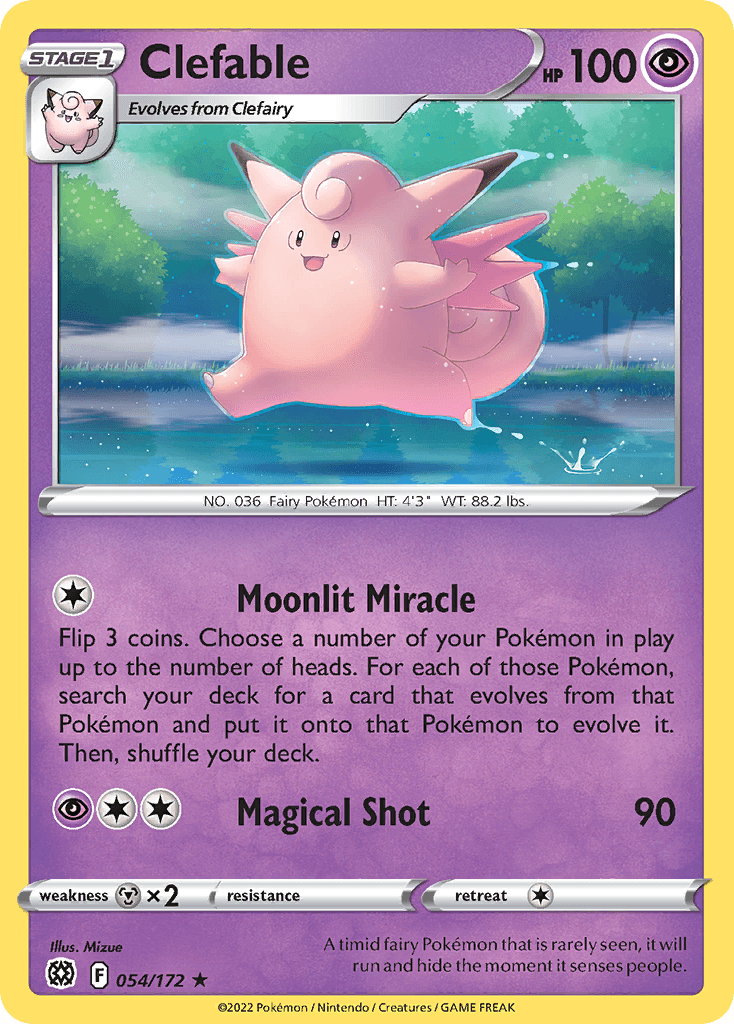 Clefable Brilliant Stars