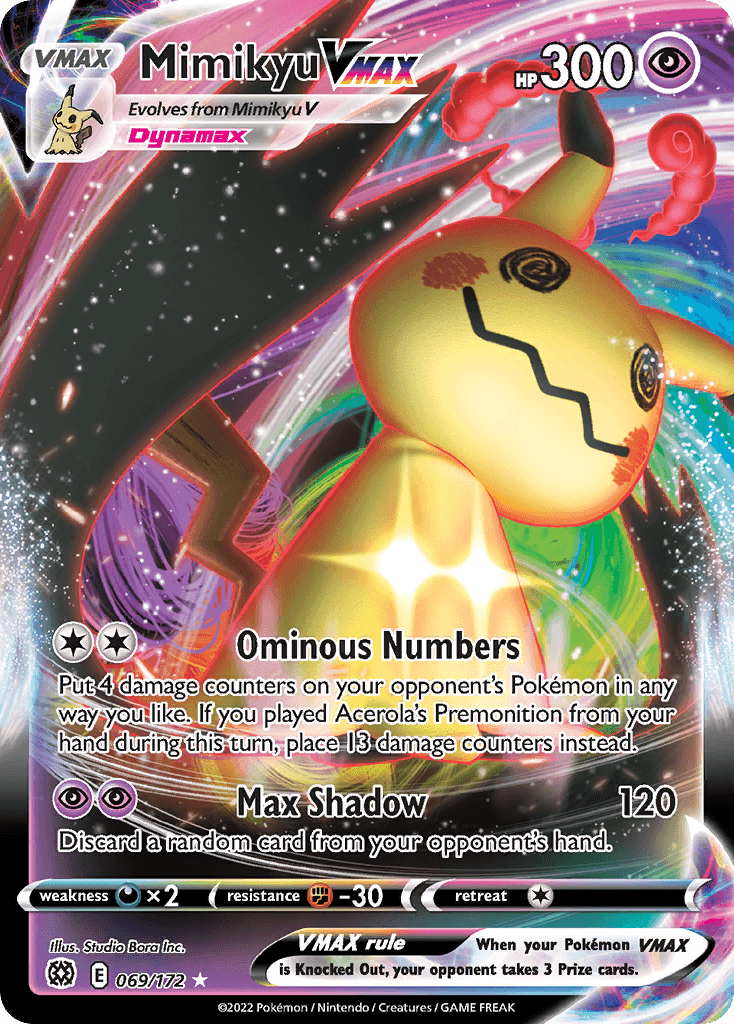Mimikyu VMAX Brilliant Stars