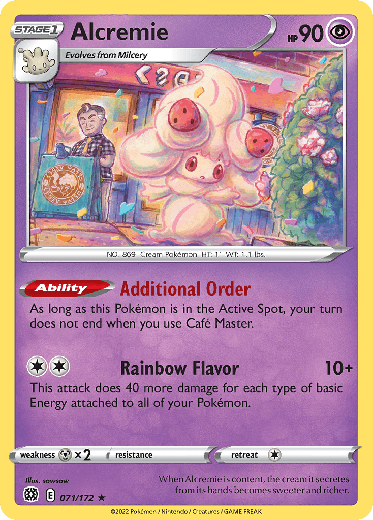 Alcremie Brilliant Stars