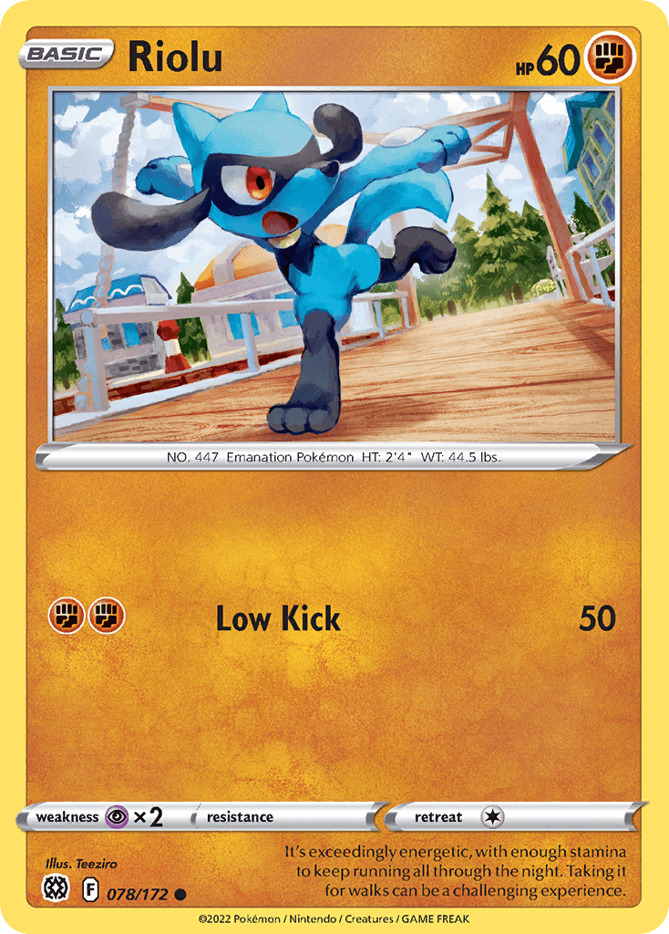Riolu Brilliant Stars
