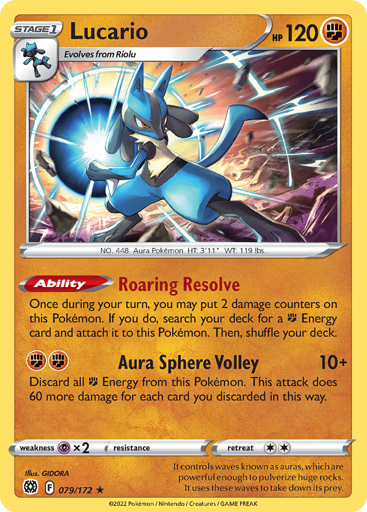 Lucario Brilliant Stars