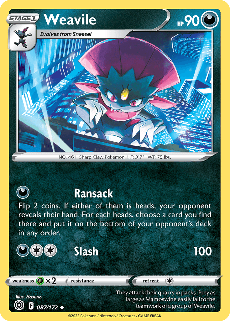 Weavile Brilliant Stars