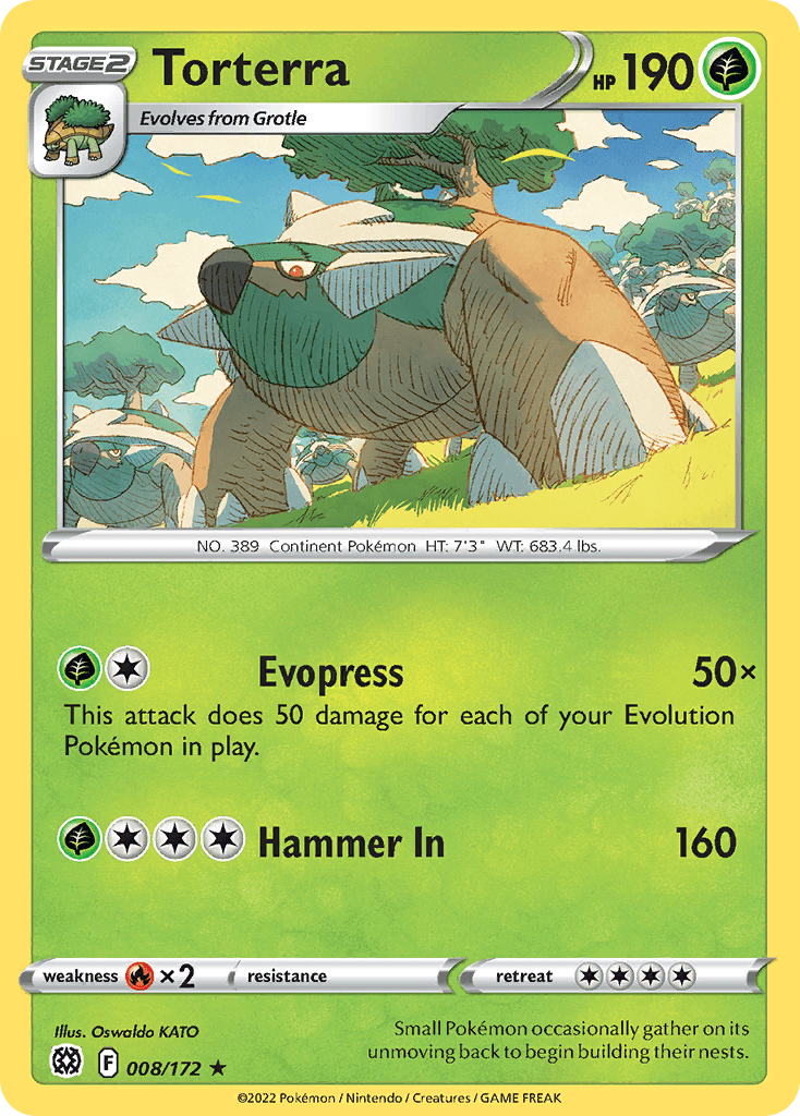 Torterra Brilliant Stars