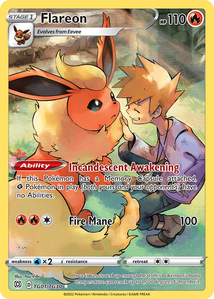 Flareon Brilliant Stars Trainer Gallery
