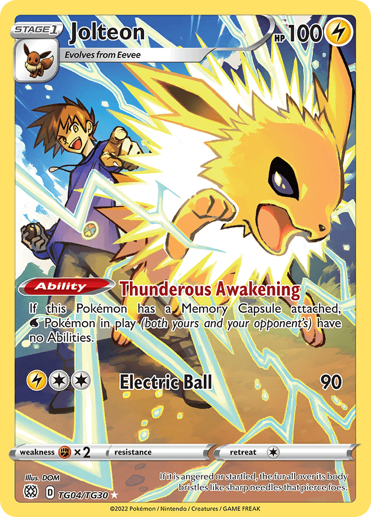 Jolteon Brilliant Stars Trainer Gallery
