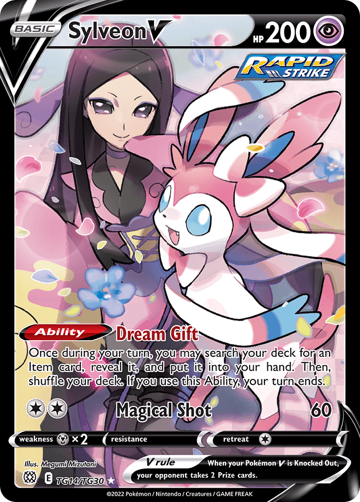 Sylveon V Brilliant Stars Trainer Gallery