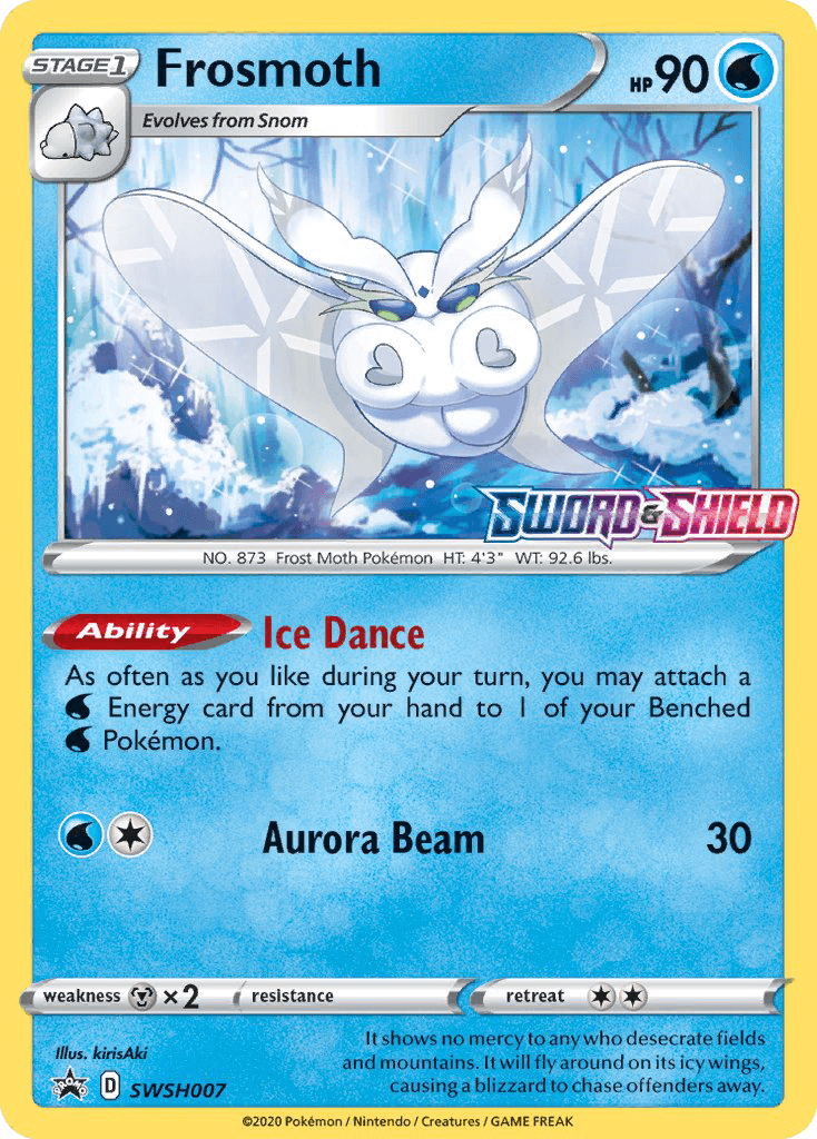 Frosmoth SWSH Black Star Promos