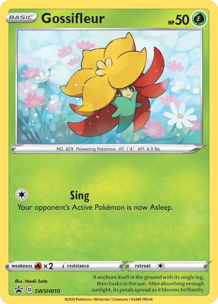 Gossifleur SWSH Black Star Promos