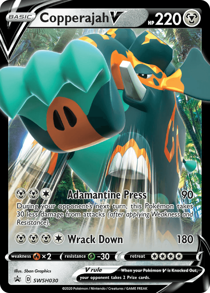 Copperajah V SWSH Black Star Promos