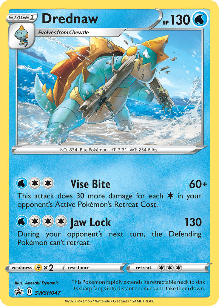 Drednaw SWSH Black Star Promos