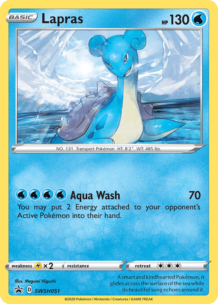 Lapras SWSH Black Star Promos