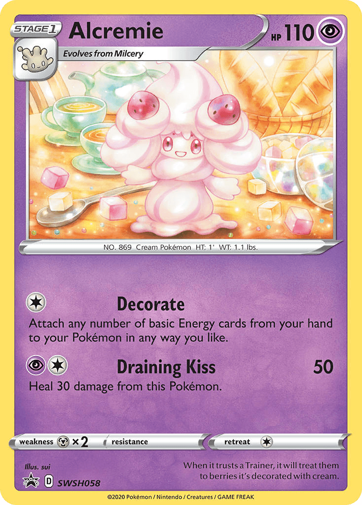 Alcremie SWSH Black Star Promos