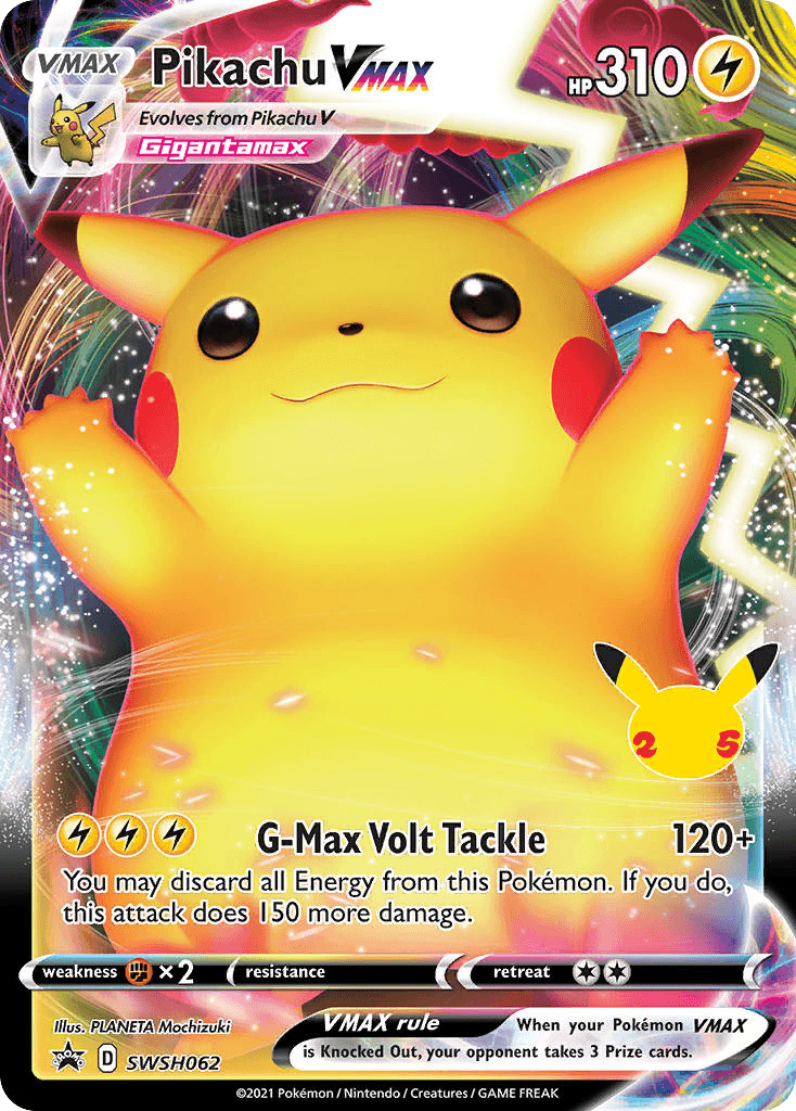 Pikachu VMAX SWSH Black Star Promos