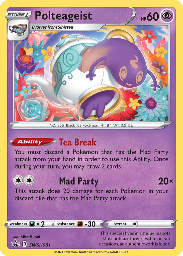 Polteageist SWSH Black Star Promos