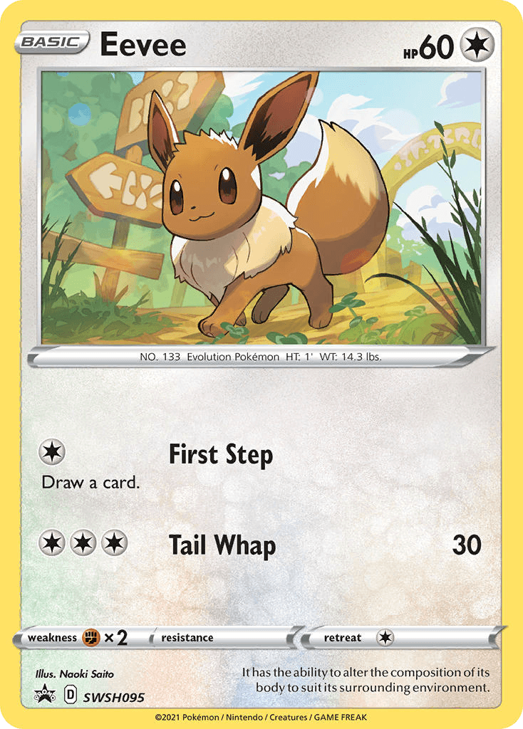 Eevee SWSH Black Star Promos