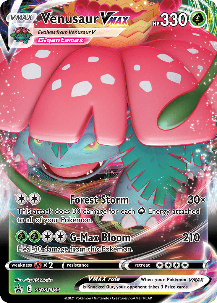 Venusaur VMAX SWSH Black Star Promos