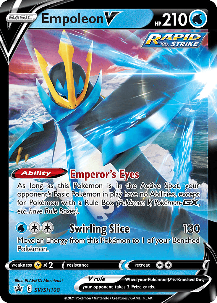 Empoleon V SWSH Black Star Promos