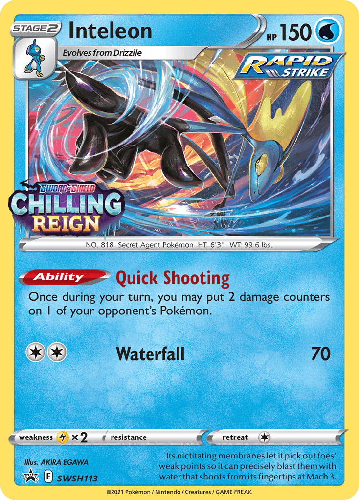Inteleon SWSH Black Star Promos