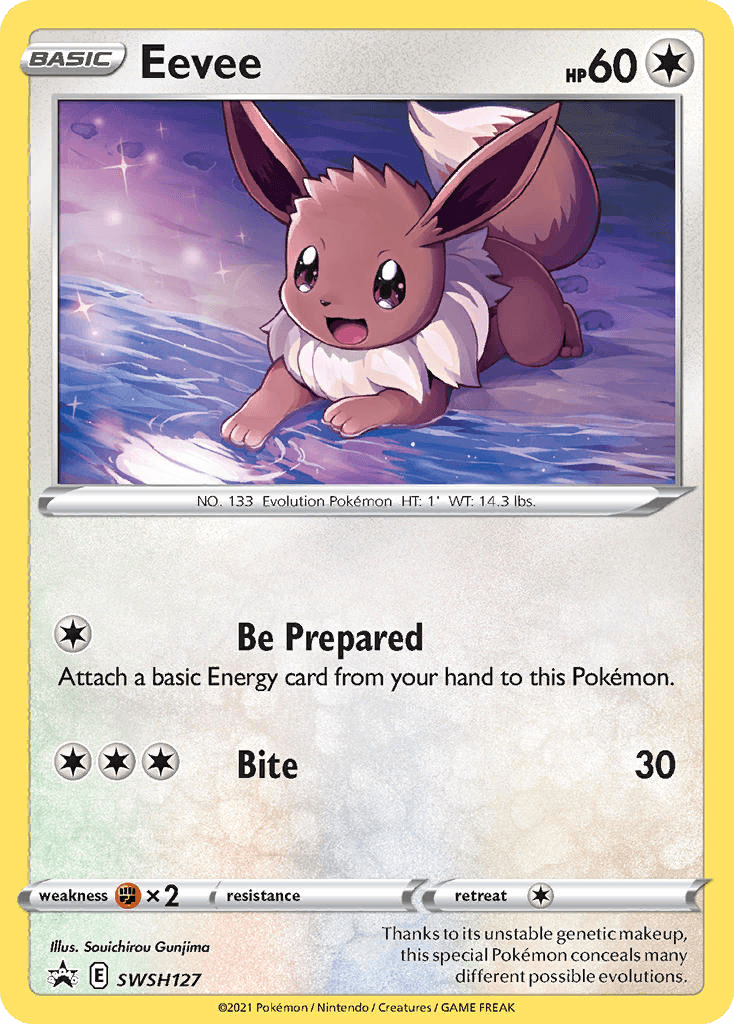 Eevee SWSH Black Star Promos