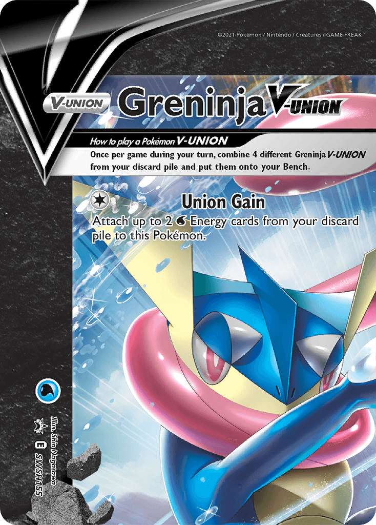 Greninja V-UNION SWSH Black Star Promos