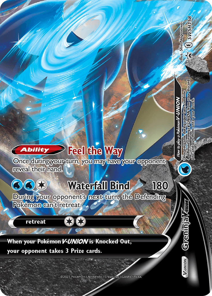 Greninja V-UNION SWSH Black Star Promos