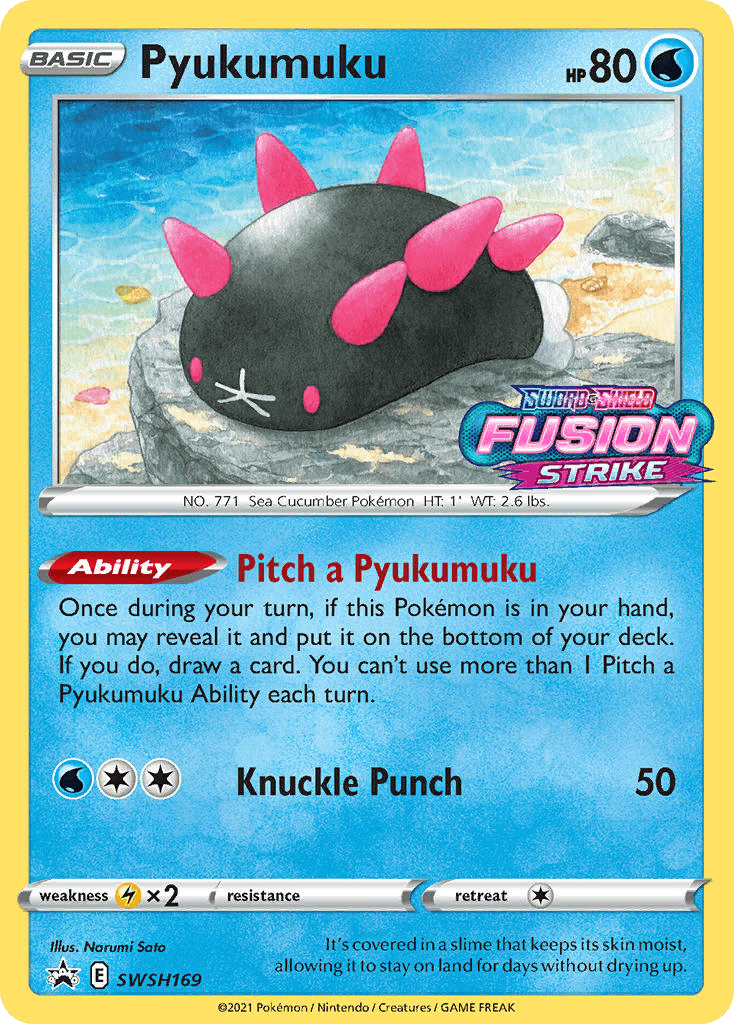 Pyukumuku SWSH Black Star Promos