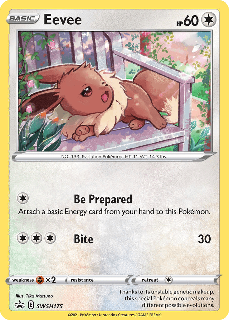 Eevee SWSH Black Star Promos