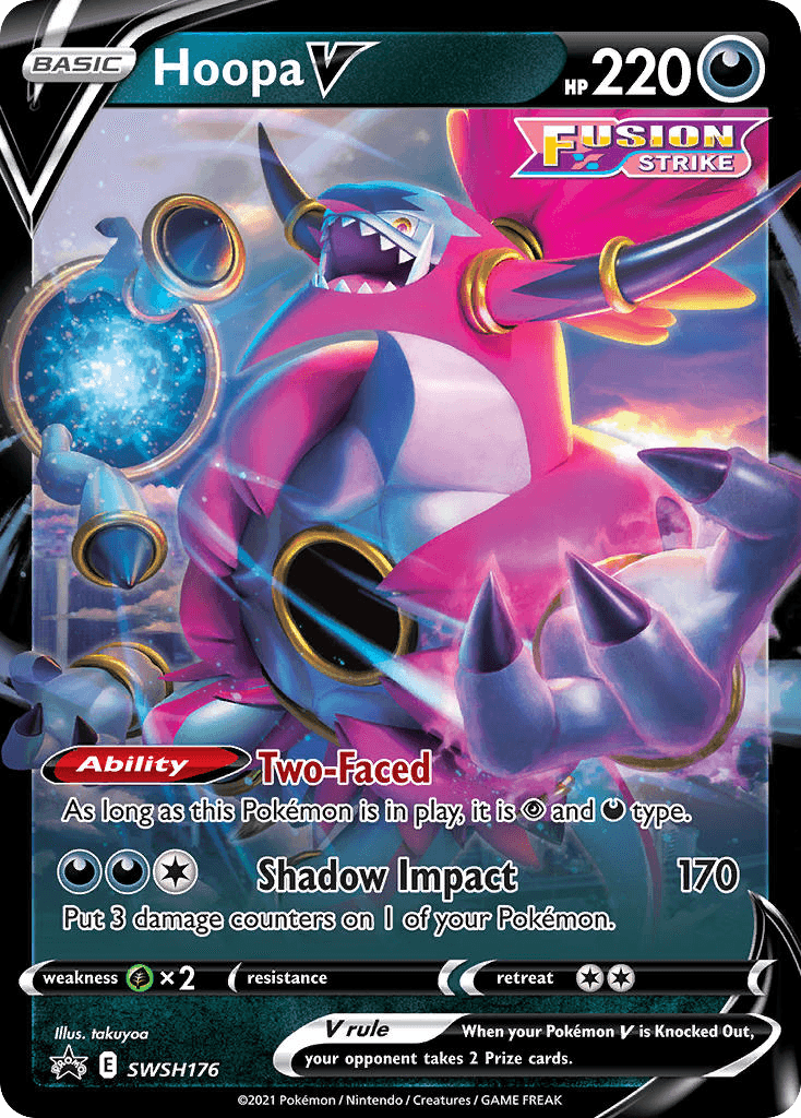 Hoopa V SWSH Black Star Promos