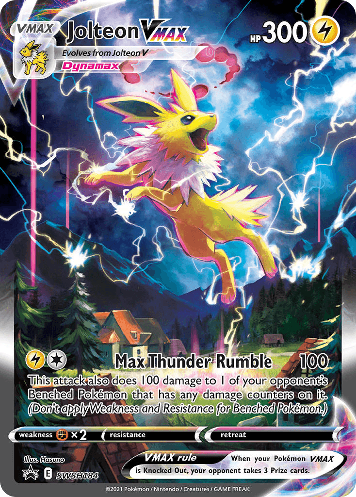 Jolteon VMAX SWSH Black Star Promos