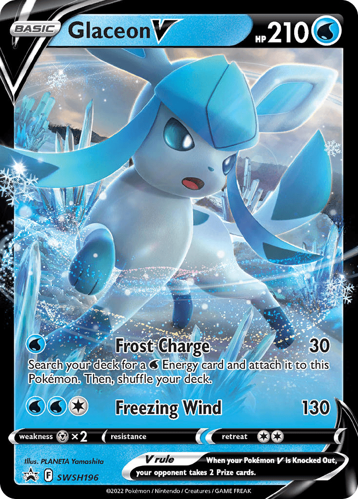 Glaceon V SWSH Black Star Promos