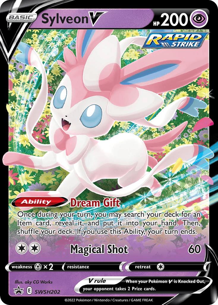 Sylveon V SWSH Black Star Promos