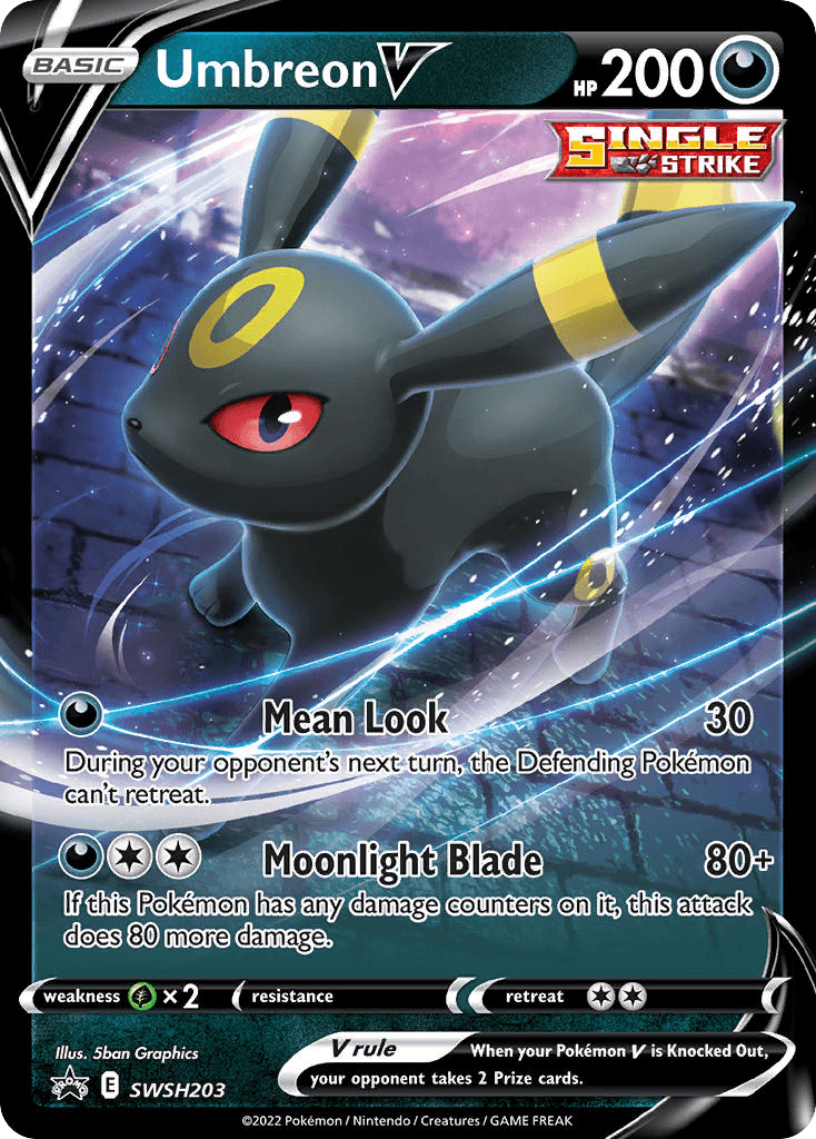 Umbreon V SWSH Black Star Promos